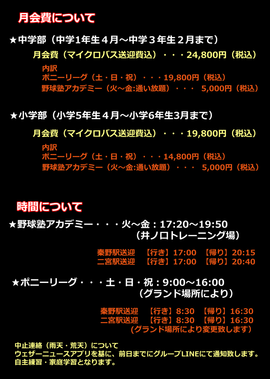 月会費について(HP)